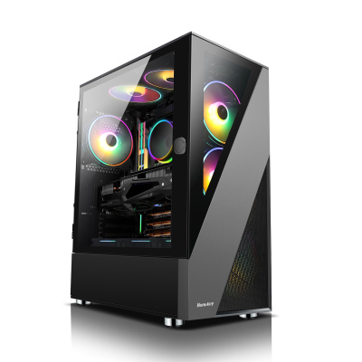 攀升 战神 水冷游戏台式电脑主机(十代酷睿 i7 10700F 16G内存 RTX3070 8GD6 500G NVMe固态+2T机械盘)台式电脑 主机 DIY组装电脑台式机 组装