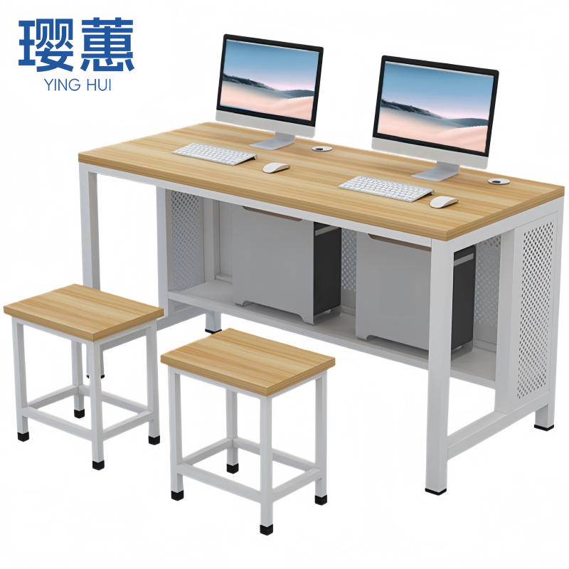 璎蕙电脑桌+椅120cm套高清大图