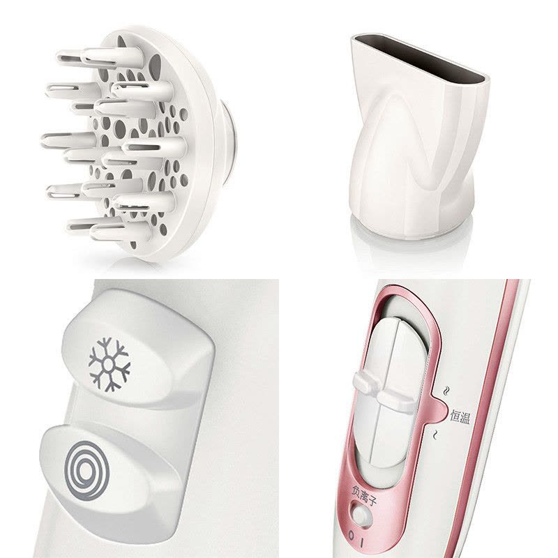 飞利浦(Philips) 电吹风机 HP8235 负离子恒温 家用冷热风大功率吹风筒图片