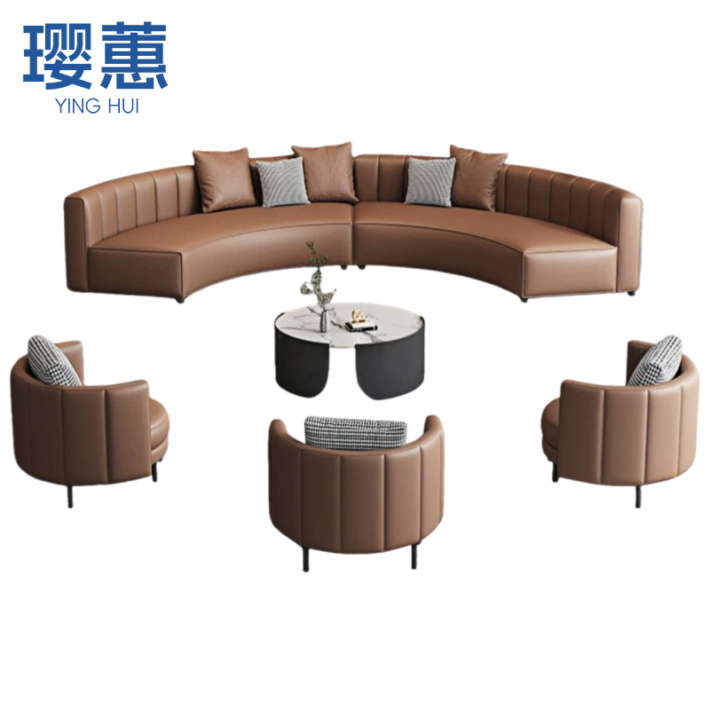 璎蕙 沙发组合L+茶几 套高清大图