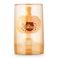 小熊（bear）安抚牙胶磨牙棒咬咬胶宝宝防吃手神器按摩牙龈 MX-Y0003 南瓜橙