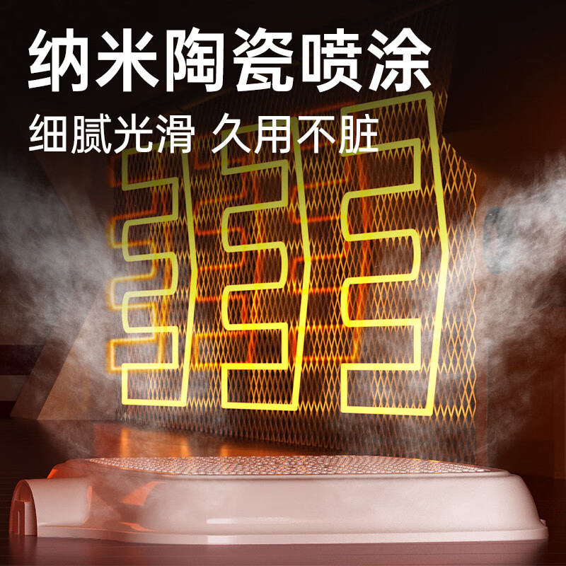 炊大皇(COOKER KING) 大白早餐神器JG26DB平底不粘锅早餐煎鸡蛋汉堡锅家用多功能煎牛排煎蛋26cm高清大图