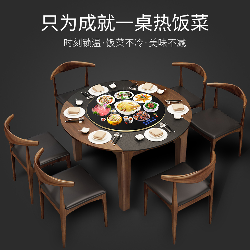 凯易欧饭菜保温版KY-60金属固定圆形饭菜保温板热菜板暖菜板家用多功能暖菜宝电加热暖菜盘