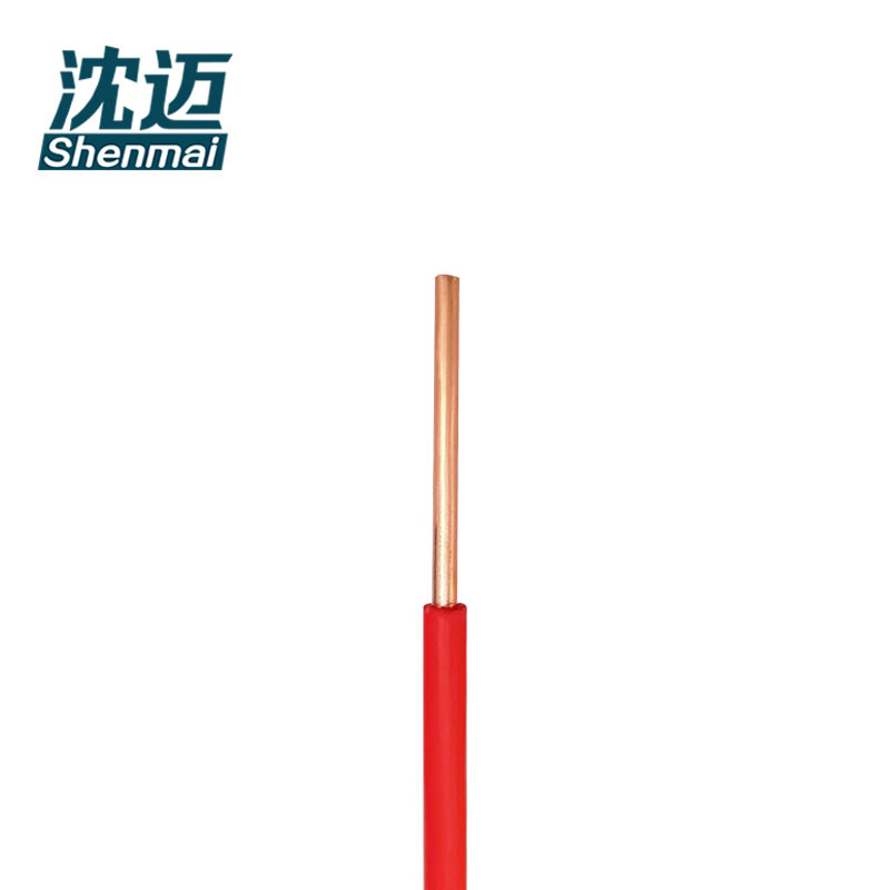 沈迈 铜芯单股硬电线100米 ZC-BV-450/750V-1*1.5平方 捆高清大图