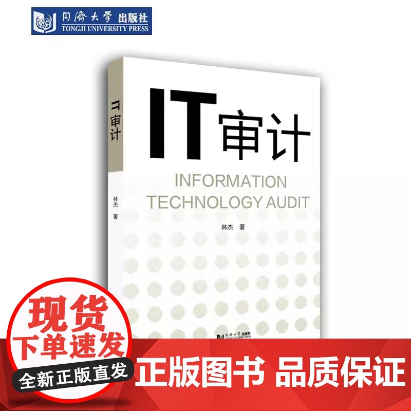 IT审计 基本概念、目标的基础 三维框架 林杰 同济大学出版社高清大图