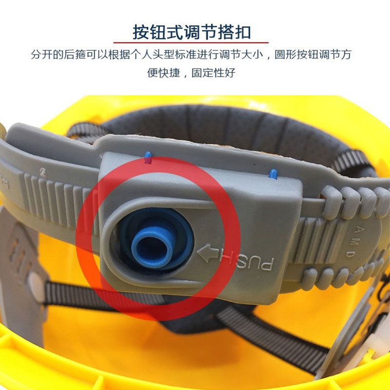 理念 E型ABS安全帽 透气防砸防摔抗穿刺 快速卡扣调节 20个/箱高清大图