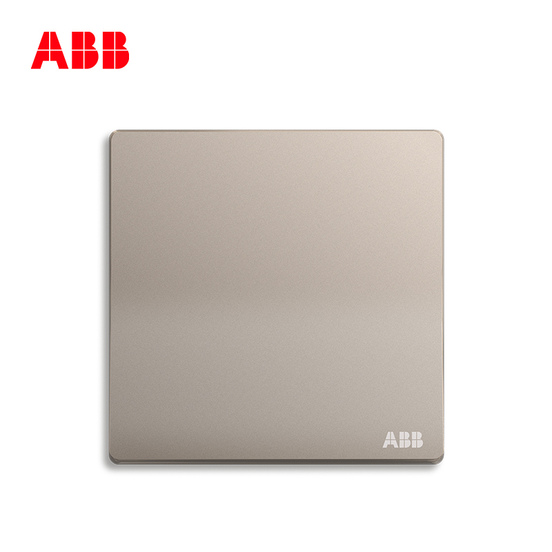 ABB开关插座轩致朝霞金 一位一开中间中途三控多控开关AF119-PG