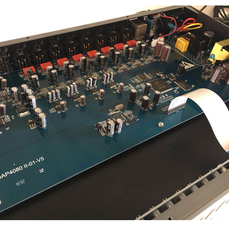 捷讯XC-DSP46音箱处理器(4进6出)适用低噪声电路设计备有录音输出功能(黑色)高清大图