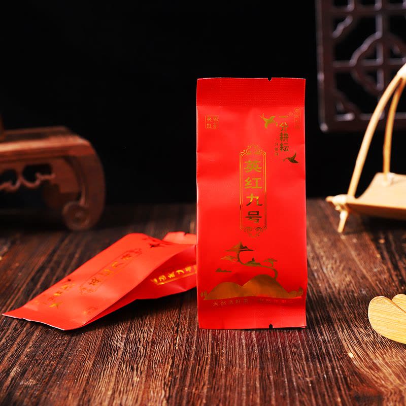 大分量小泡袋英红九号茶叶1959英德红茶浓香型酒店茶楼餐厅奶茶店专用小包装7g/包图片