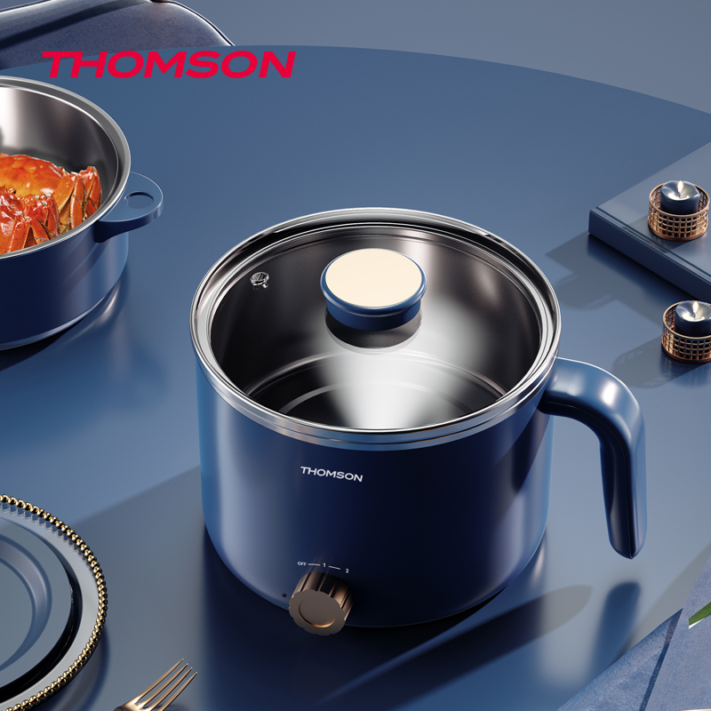 THOMSON [法国THOMSON汤姆逊]多功能料理锅电火锅1.2L C-T0914高清大图