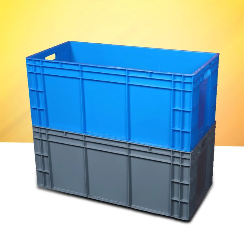 致美至悦 物流箱eu标准周转箱养龟塑料加厚大号胶箱过滤箱 蓝色 400