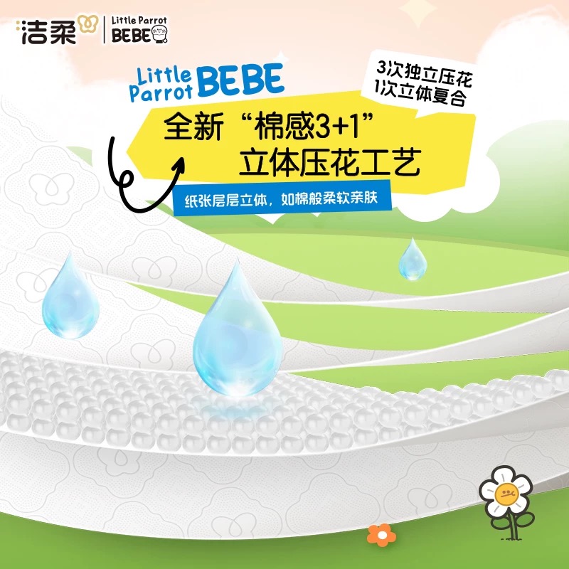 洁柔抽纸悬挂式卫生纸4层250抽家用实惠装纸巾纸抽餐巾纸大包厕纸4提高清大图