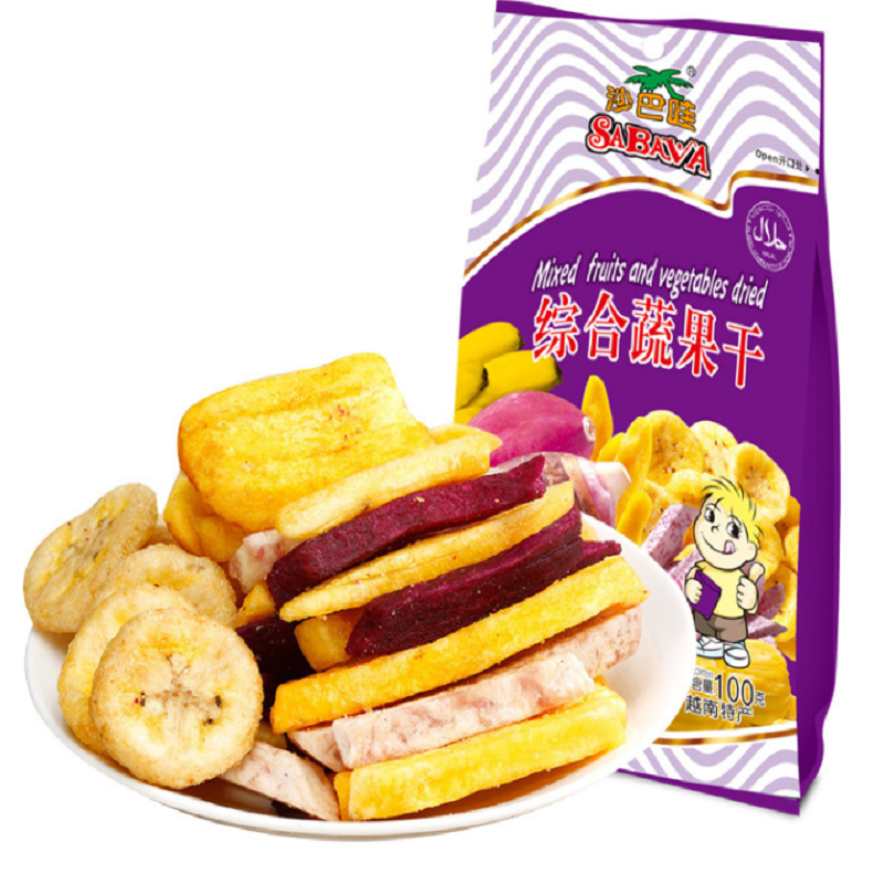 沙巴哇(Sabava) 综合蔬果干100g
