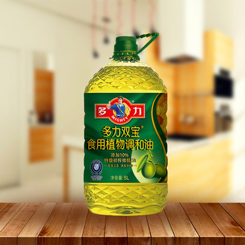 多力橄榄葵花调和油5l食用油