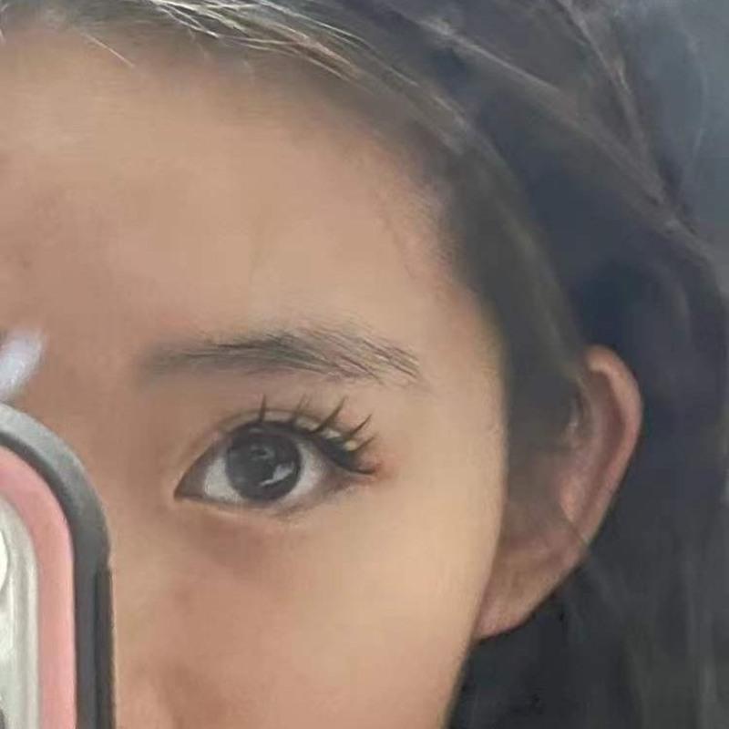 单盒送胶水+镊子 自用已剪好分段式小恶魔假睫毛自然仿真自粘漫画芭比眼睫毛c08