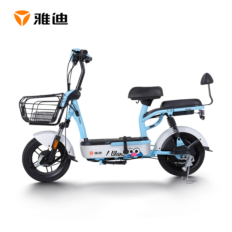 雅迪 小王子时尚升级版 尚菲 电动车踏板电瓶车电动自行车女士