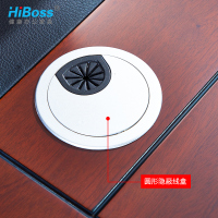 HiBoss 办公桌 现代中式油漆办公电脑桌带抽屉