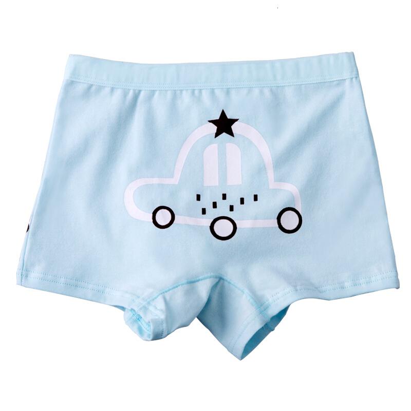 波迷娜bomina男童内裤平角宝宝幼儿园儿童小孩大男孩短裤四角全棉5岁3