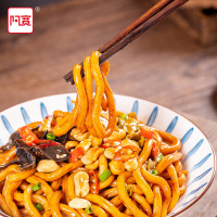 阿宽成都甜水面组合装4袋(甜辣味2+黑鸭味2)270g/袋装四川特产面皮