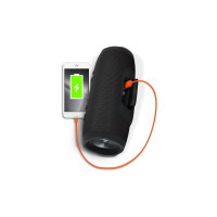 JBL Charge3 音乐冲击波3 蓝牙小音箱 音响 低音炮 移动充电 防水设计 支持多台串联 便携迷你音响 爵士黑
