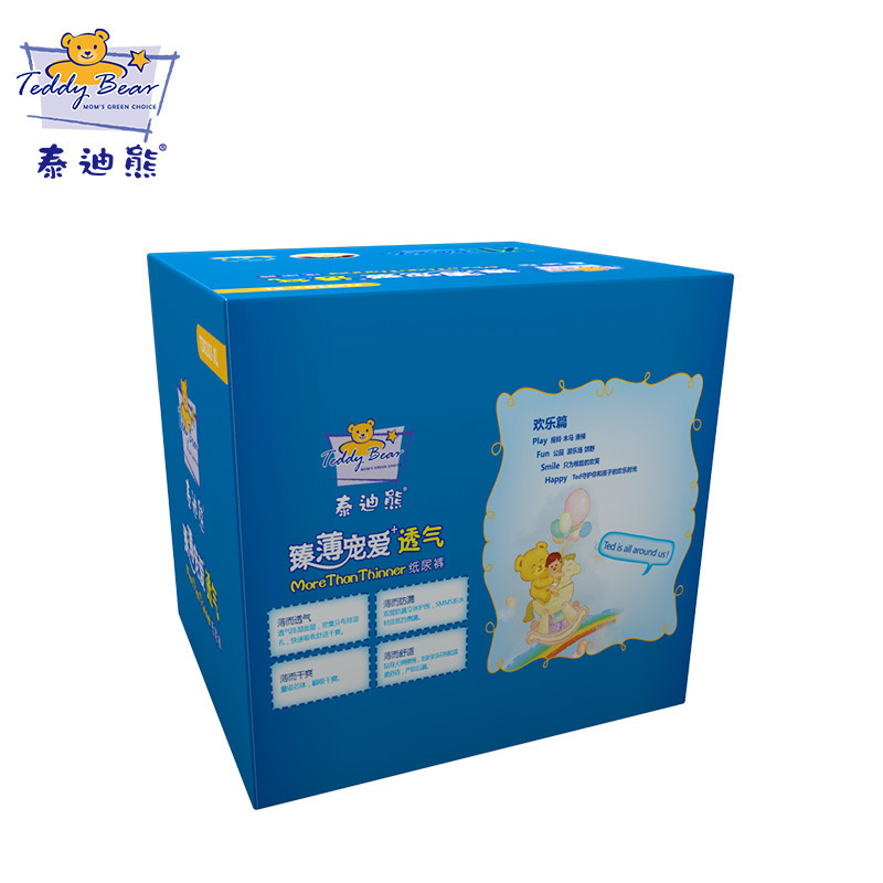 泰迪熊Teddy Bear臻薄宠爱透气纸尿裤XL68片(12-17公斤)婴儿尿不湿