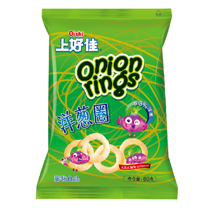 上好佳洋葱圈膨化食品80g