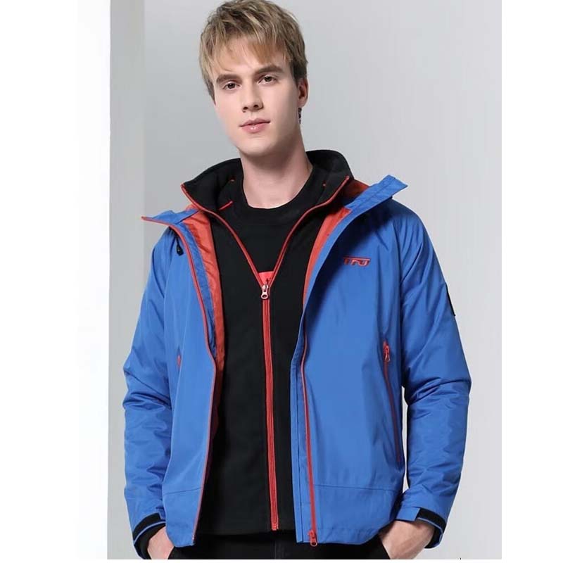 TFO三合一户外冲锋衣662972男款皇家蓝(M-2XL 购买时在收货地址处备注尺码)高清大图