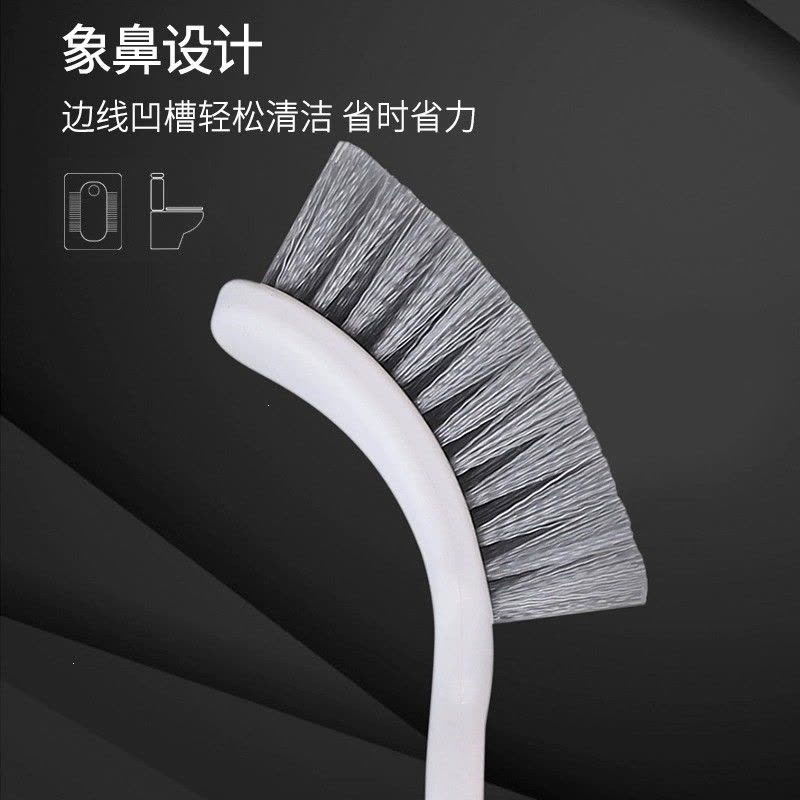 米魁马桶刷洗厕所刷子家用蹲坑清洁刷长柄清洁套装刷卫生间图片