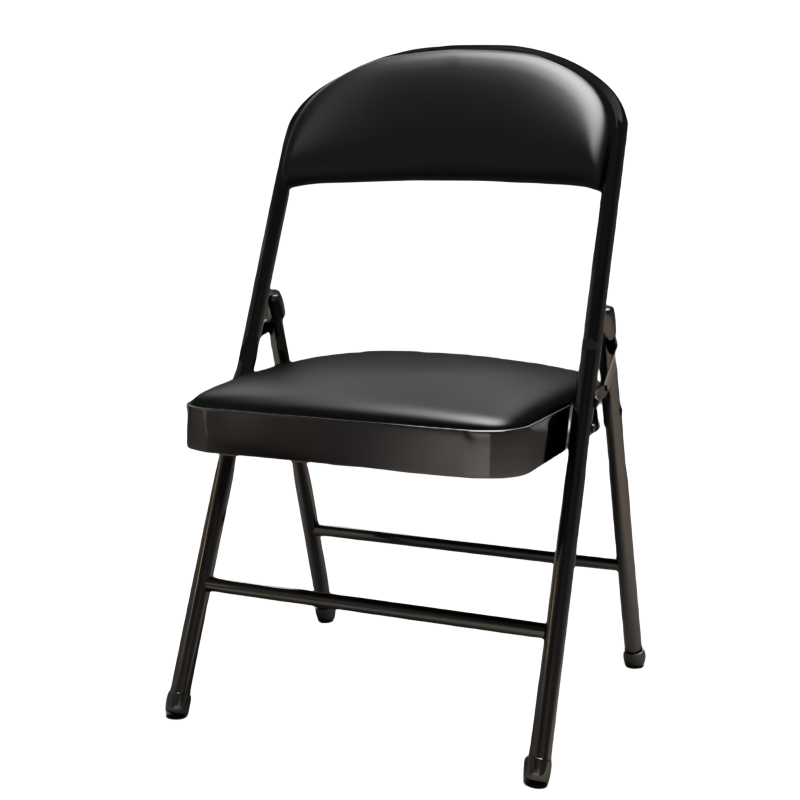 芙首泰皮质折叠椅450*460*790mm把高清大图