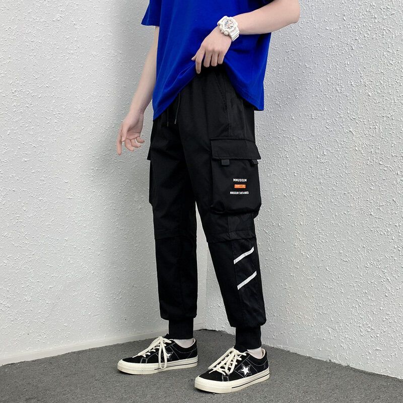 森马集团旗下GLEMALL男士休闲裤夏季2022新款韩版潮流工装裤休闲