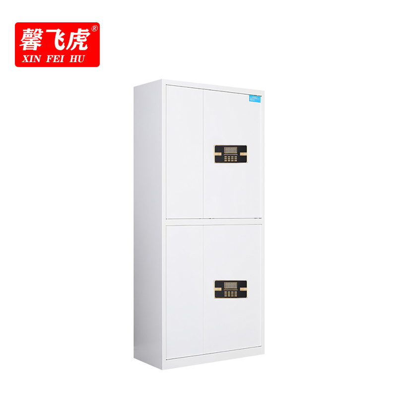 馨飞虎保密文件柜密码锁指纹锁机密档案柜双节二抽/台高清大图