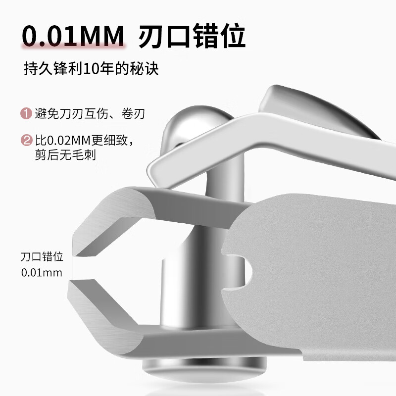 THREE SEVEN GNT-W010 指甲刀套装指甲钳修甲工具斜口指甲刀八件套(单位:套)棕色高清大图