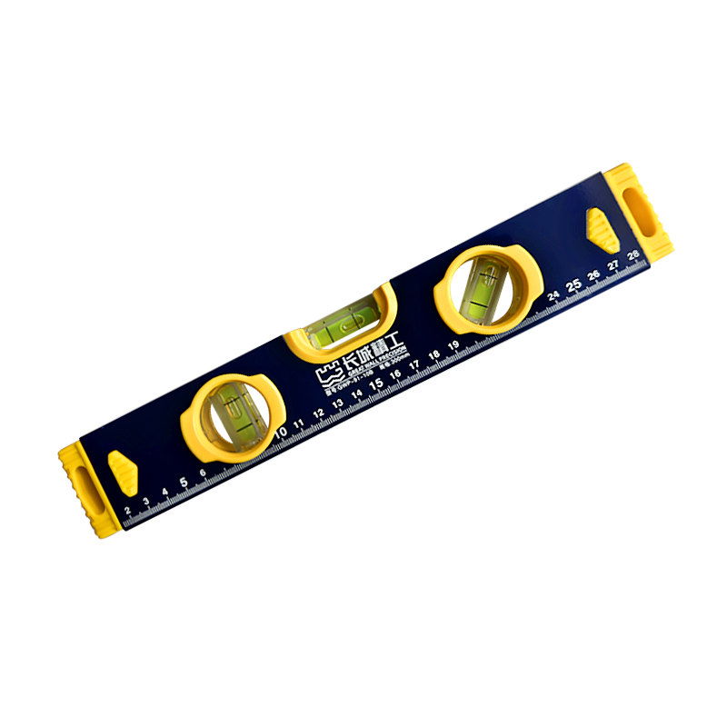 长城精工 水平尺工业级高精度铝合金平水尺家用验收工具不带磁400mm 176234高清大图
