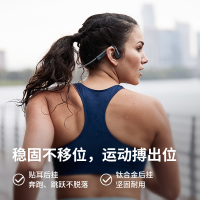 韶音 Shokz OpenMove S661骨传导蓝牙耳机运动耳机跑步骑行耳机骨感耳机 神秘灰
