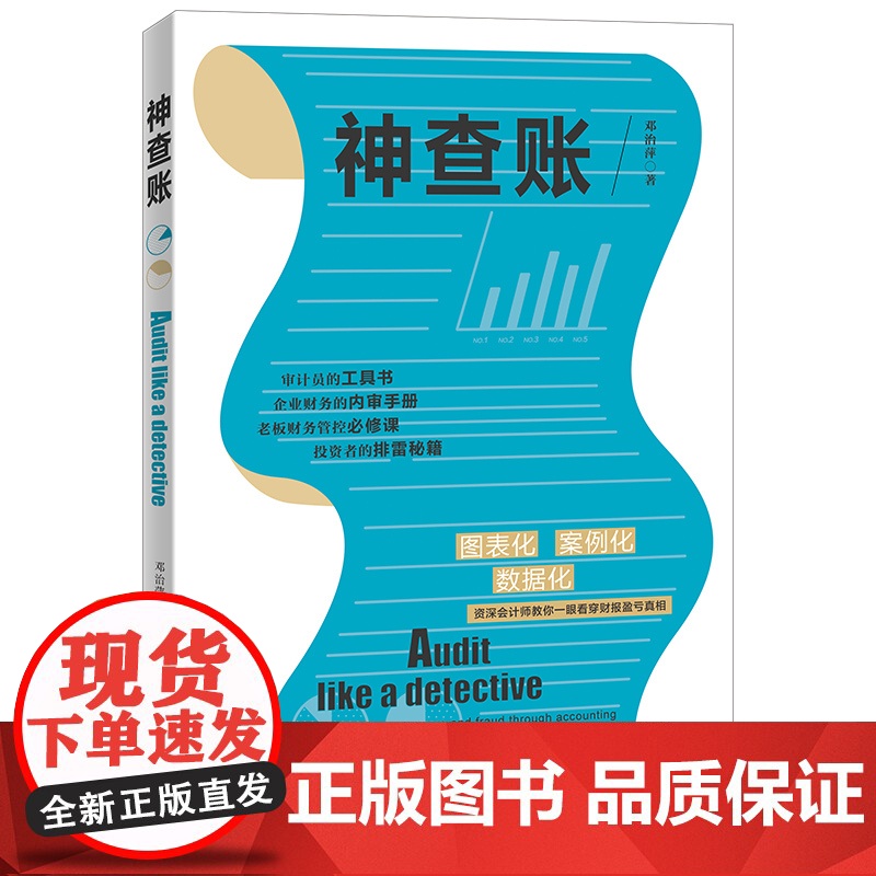 神查账 邓治萍 广东经济出版社有限公司 正版书籍高清大图