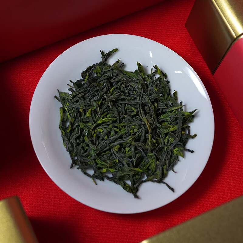 徽六绿茶六安瓜片东方臻品特一级240g 2025新茶雨前茶叶礼盒节日礼品高清大图
