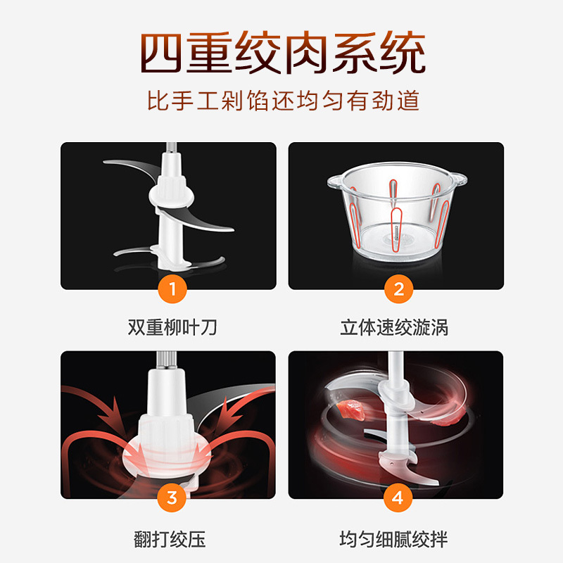 苏泊尔 多功能绞肉机JR05S-300