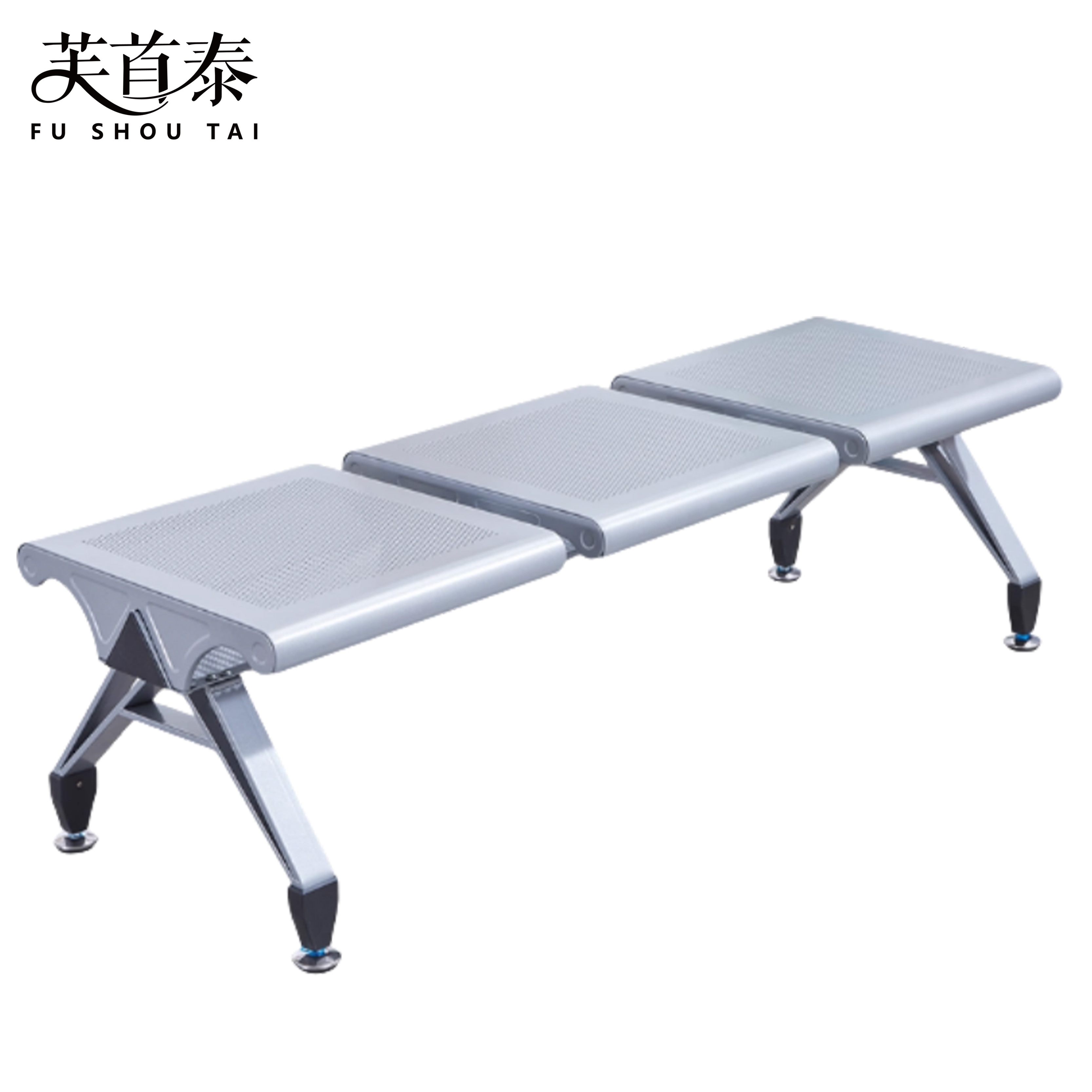 芙首泰等候连排凳1600*500*410mm把高清大图