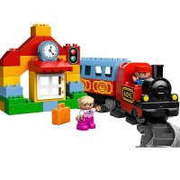 LEGO 乐高 Duplo 得宝系列火车入门套装 10507 2-5岁 塑料 50-100块 塑料玩具