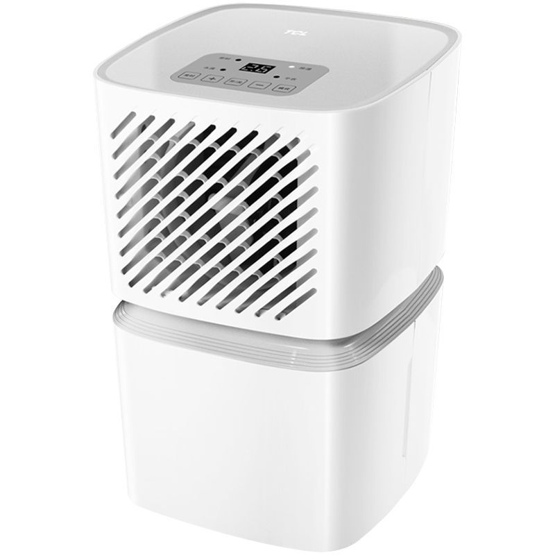 除湿机家用卧室静音迷你地下室抽湿空气小型干燥仓库吸湿器12升