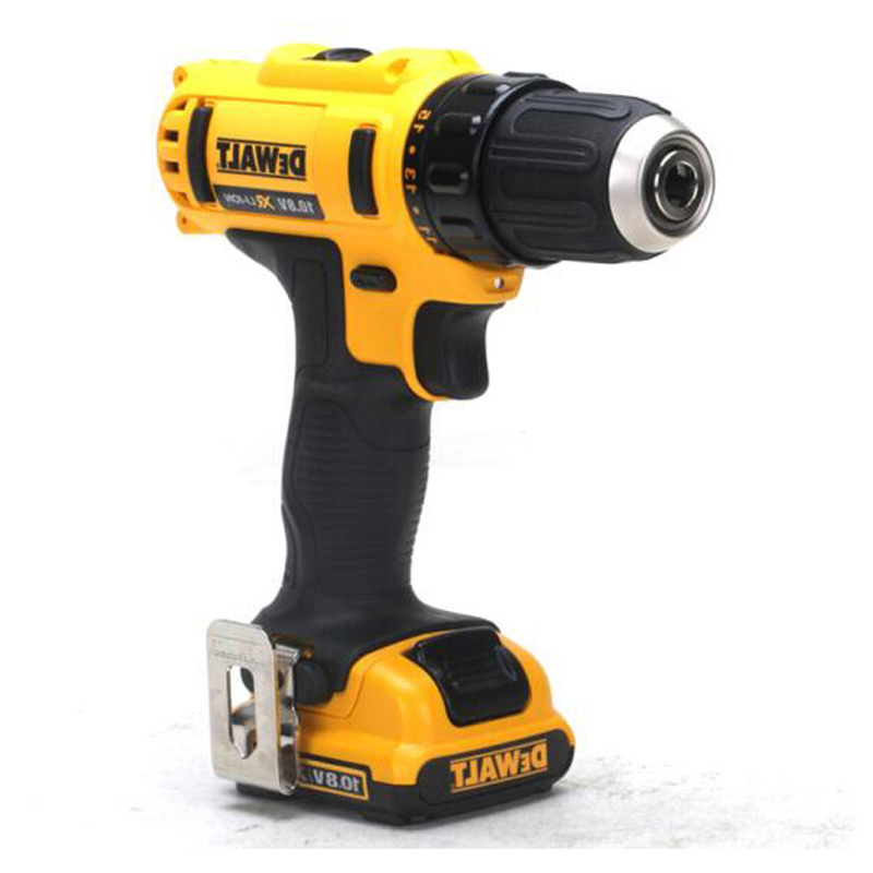工具库 得伟DeWALT 10.8V锂电充电式电钻起子 2x2.0Ah电池套装 DCD710