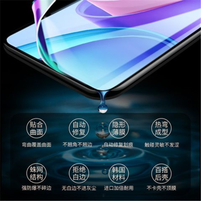 第三季(Disanji)红米Note11R水凝膜全屏note11r钢化膜原装防爆高清Redmi手机贴膜