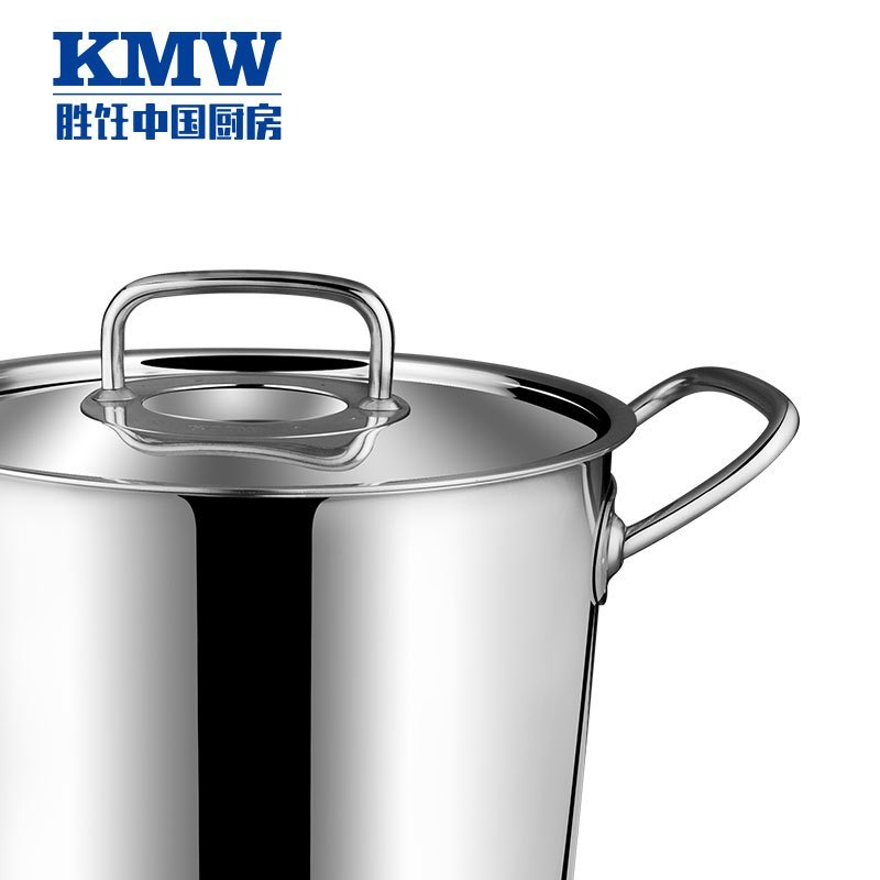 KMW汤锅捍卫者健康高汤锅AHG240001德国锅具品牌品质 加厚锅体 家用大容量 保温时间长 容易清洗 复合钢高清大图