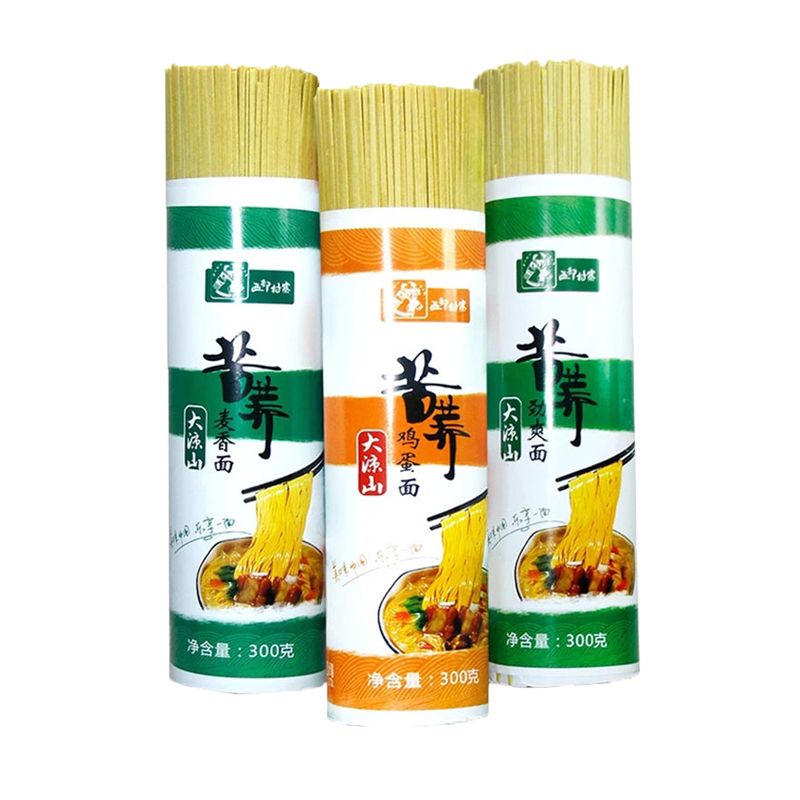 【大凉山特色产品】 西部村寨苦荞面300G*6组合装（苦荞香面、苦荞鸡蛋面、苦荞劲爽面）