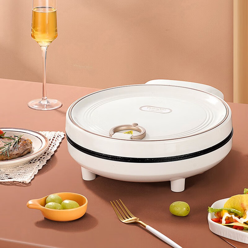 finsybo 雷吉斯电饼铛 上下盘独立开关 F-EBP01B高清大图