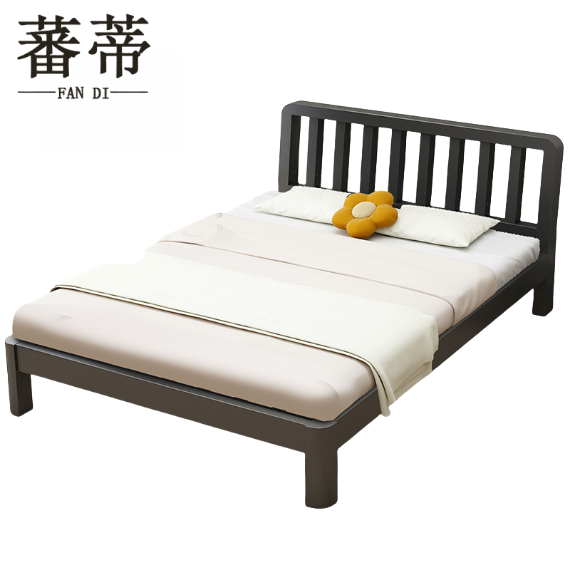 蕃蒂床1.8m+床垫套高清大图