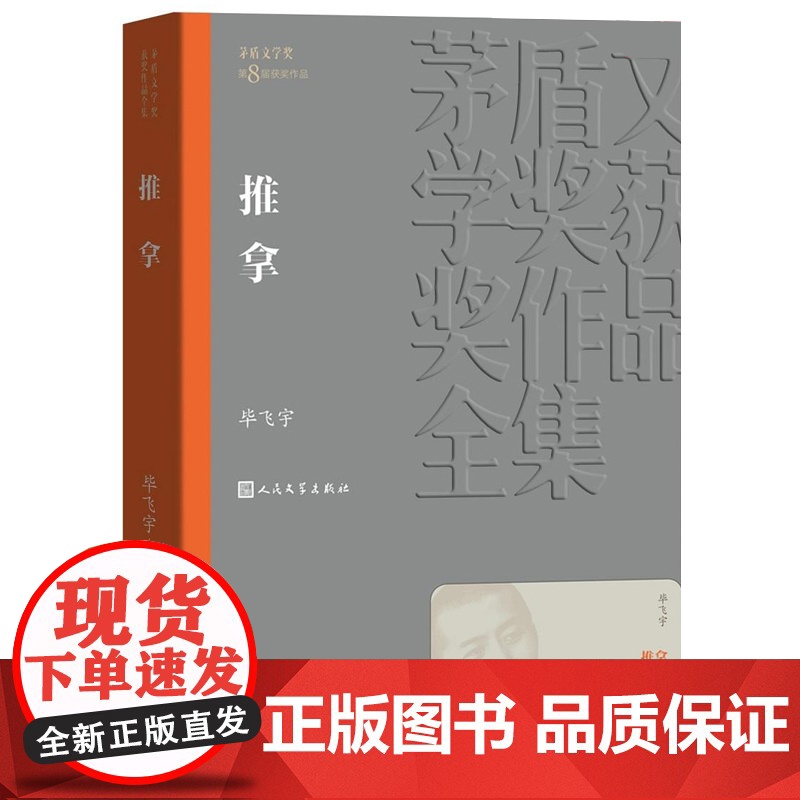 推拿 茅盾文学奖作品毕飞宇著经典好书现当代文学世界名著小说书青少年版初高中寒暑假 阅读书目书籍人民文学出版正版高清大图