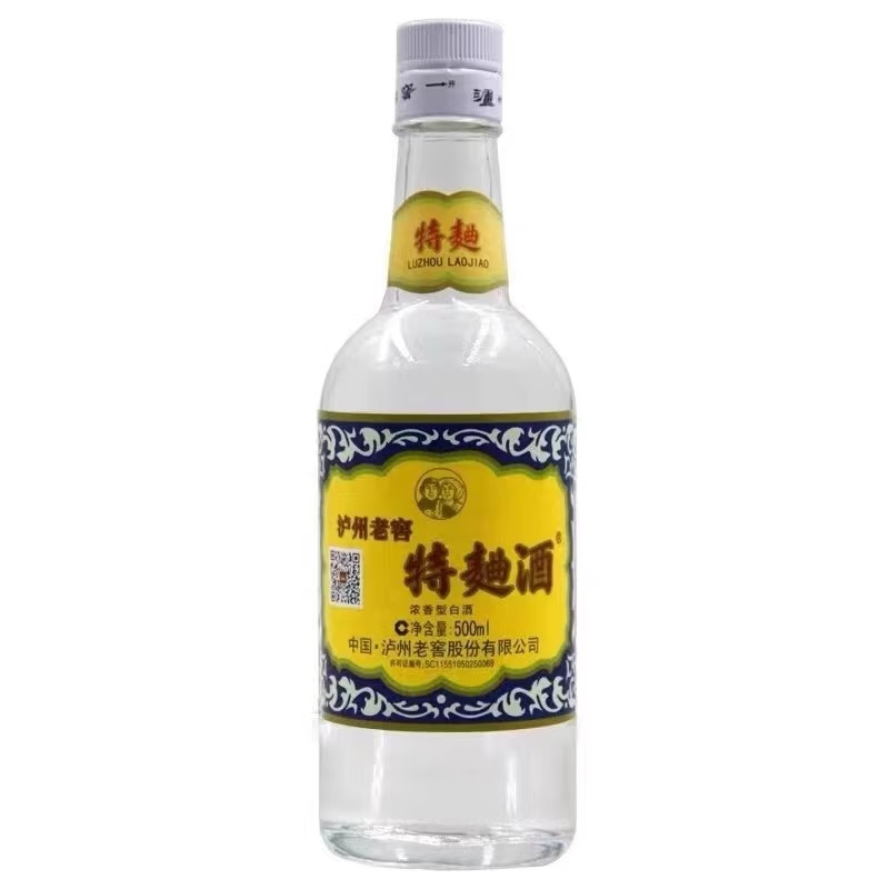 泸州老窖 特曲60版 浓香型白酒 38度 500ml 6瓶/箱 单瓶价格