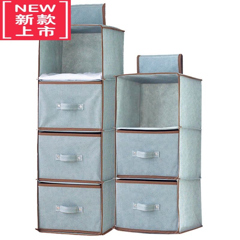 可莉允衣柜挂式收纳挂袋衣柜收纳器宿舍内衣袜子悬挂式收纳袋网兜挂袋图片