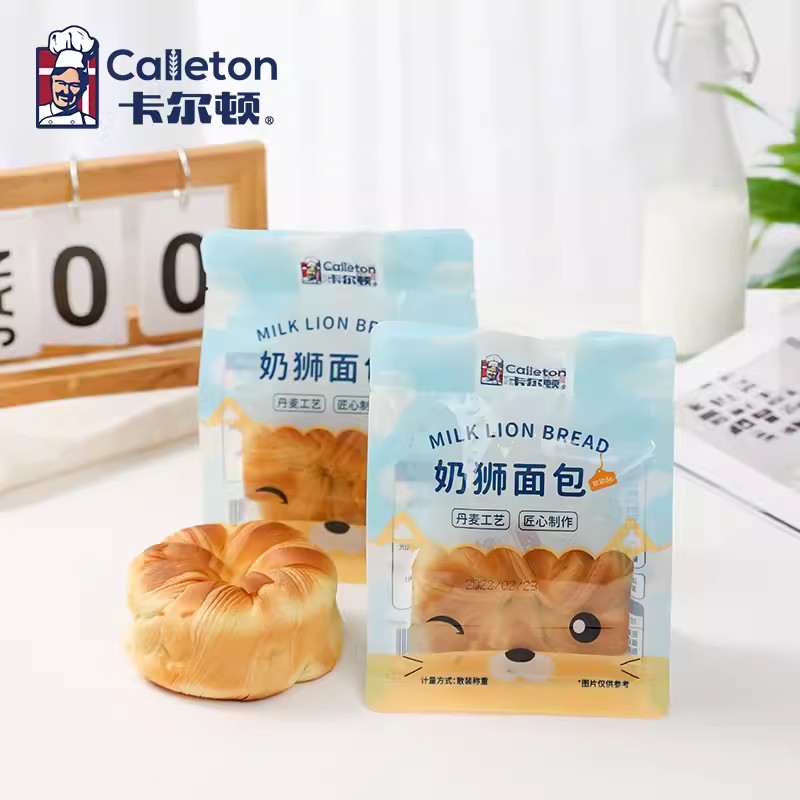 卡尔顿奶狮面包500g*2整箱早餐代餐夜宵充饥零食营养休闲蛋糕手撕吐司高清大图